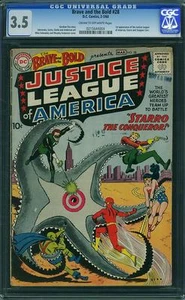 Brave and the Bold #28 CGC 3.5 DC 1960 1st Justice League JLA C12 214 cm - Picture 1 of 1