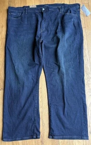 Jeans Polo Ralph Hampton relaxed dritto cotone blu scuro taglia W52 elasticizzato L30 - Foto 1 di 2