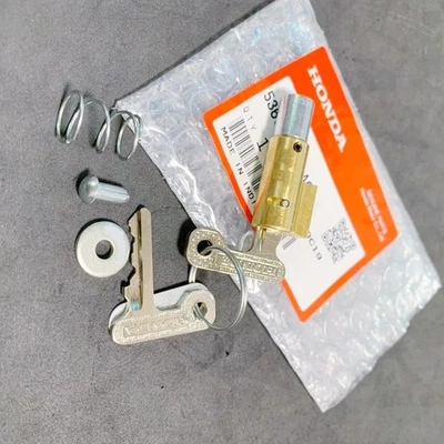 HONDA CB400T CB400N CB250T Hawk CB400F  Genuine Handle Lock for Imported Models — 第 1/2 张图片