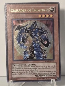 Crusader of Endymion SOVR-EN030 Ultra Raro Edición Ilimitada Yugioh TCG CASI NUEVO/M - Imagen 1 de 2