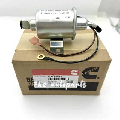 E11007 Fuel Pump For Onan 4000 RV Cummins Generator 4KW Microlite MicroQuiet 12V - Imagem 1 de 4
