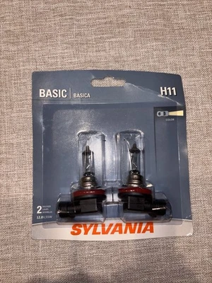 Sylvania H11 Basic Halogen Lamp Bulb Twin Pack 12.8V, 55W - Image 1 of 4