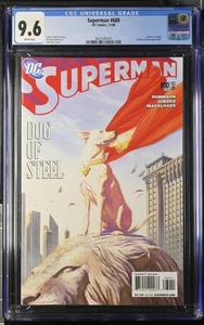 Superman #680 CGC 9.6 DC Comics 2008 Alex Ross Cover Krypto Atlas Zachary Zatara - Picture 1 of 2
