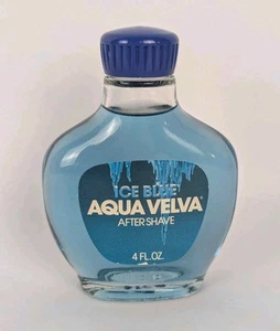 NOS Vintage AQUA VELVA ICE BLUE Men’s After Shave 4 fl oz New Old Stock USA - Picture 1 of 4