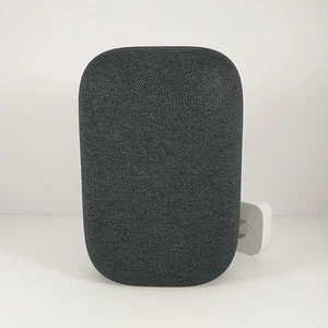 Google Nest Audio Smart Lautsprecher anthrazit GXCA6 mit Netzkabel getestet funktioniert - Bild 1 von 4