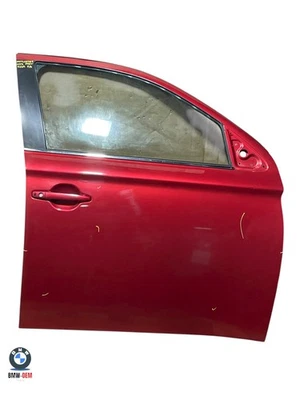 MITSUBISHI OUTLANDER MK3 PHEV FRONT RIGHT DRIVER SIDE DOOR RED P26A - Image 1 of 4
