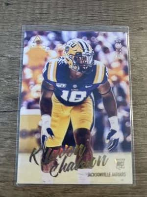 K’Lavon Chaisson LSU 2020 Luminance Rookie Gold /250 - Image 1 of 3