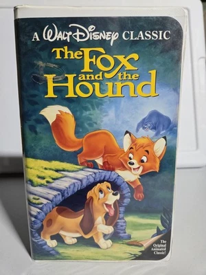 Walt Disney The Fox and the Hound VHS Black Diamond Classic Edition Rare Vintage - Image 1 of 4