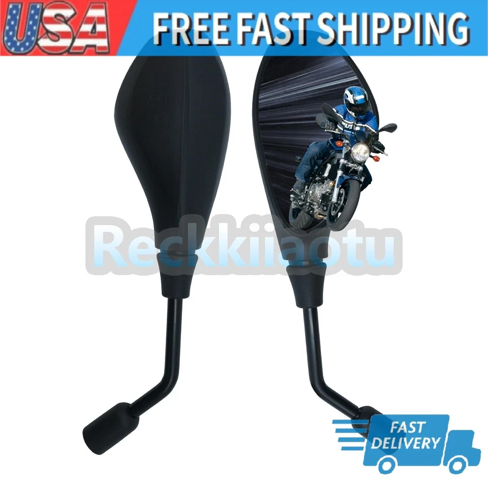 Motorcycle Rear view Side Mirrors For HUSQVARNA NUDA 900 GUZZI STELVIO 8V NTX V7 - Изображение 1 из 4