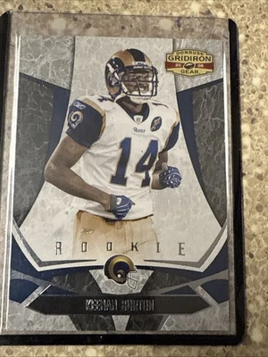 KEENAN BURTON 2008 DONRUSS GRIDIRON GEAR X PARALLEL ROOKIE CARD # 381/999 - Image 1 of 3