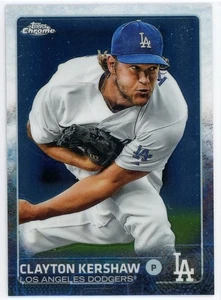 2015 Topps Chrome #55 Clayton Kershaw Los Angeles Dodgers 3 Card Lot !! - Picture 1 of 2