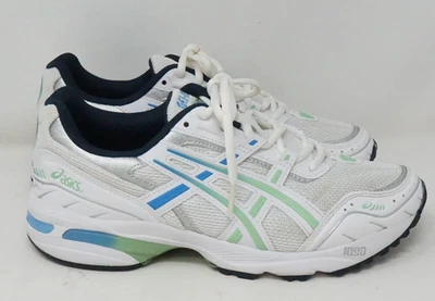 Asics Gel-1090 White Blue Coast Women's Shoe 1202A385-100 Size 9 - Image 1 of 4