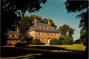Postal 4x6 CARTER'S GROVE PLANTATION cerca de Williamsburg, Virginia VA - Imagen 1 de 2
