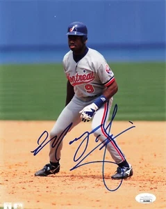 Marquis Grissom Signed 8x10 Montreal Expos (JSA SS49880) - Picture 1 of 1