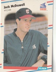 FREE SHIPPING-MINT-1988 Fleer Jack McDowell #407 WHITE SOX - Picture 1 of 1