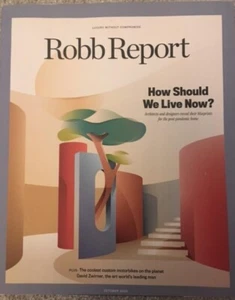 Robb Report October 2020 How Should We Live Now? Luxury Without Compromise - Picture 1 of 2