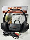 Sylvania Wireless Headphones 100ft Range Includes Transmitter & Audio Cables