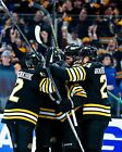 David Pastrnak 2024 Game 7 Goal Celebration Boston Bruins 8x10 NHL Hockey Photo