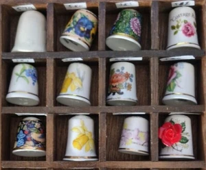Collectors Thimbles - Floral Themes - Up To 20% off - #8 - Picture 1 of 208
