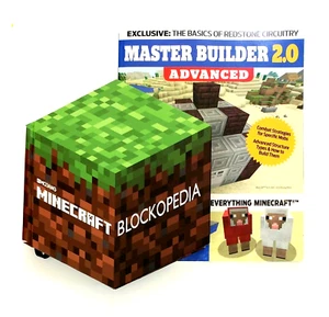 Minecraft Master Builder 2 Advanced and Blockopedia Hardcover Book ~ Lot of 2 - Bild 1 von 12