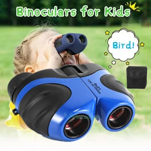 Kids Binoculars Shock Proof Toy Binoculars for Age 3-12 Years Old Boys Girl Gift - Picture 1 of 24