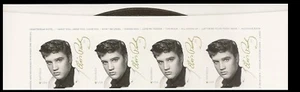US 5009 Music Icons Elvis Presley F striscia intestazione 4 MNH 2015 - Foto 1 di 1