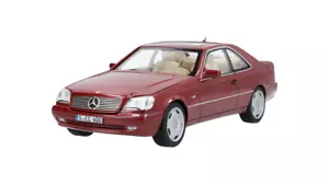 CL 600 S Clase Coupé C 140 Modelo Auto Or Mercedes By NOREV 1:18 Rojo 1996-98 - Foto 1 di 3