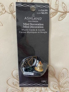 ASHLAND HALLOWEEN MINIATURES MYSTIC CARDS & CANDLE ~ NEW IN PKG TAROT CARDS - Picture 1 of 4