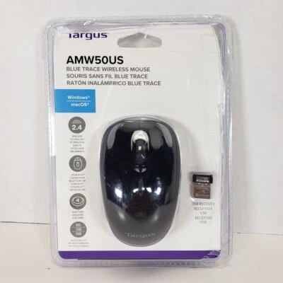 Targus Wireless Blue Trace Mouse - AMW50US - Image 1 of 4