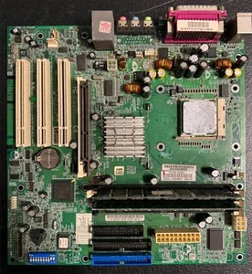 Scheda madre HP P5750-60001 mATX P4B-MX PGA478 Intel 845 AGP 3x PCI - Foto 1 di 4