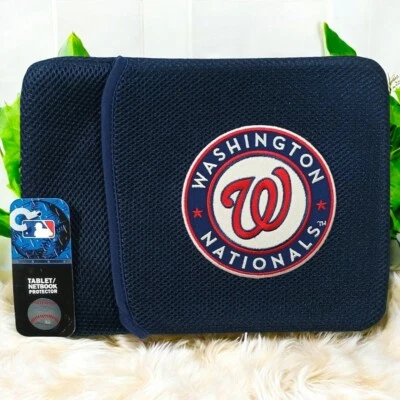 MLB Washington Nationals Sleeve Case Protector iPad Notebook Tablet Reader 10" - Image 1 of 4