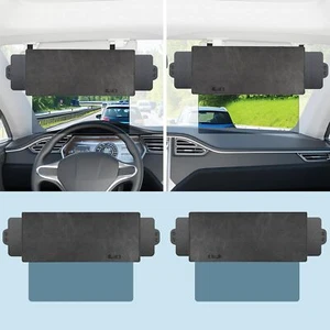 2 Pack Polarized Sun Visor Extenders with UV400 Protection, Anti-Glare Car Shade - Picture 1 of 5