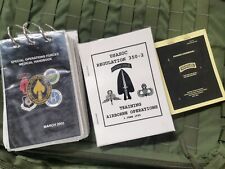 Army SOF Medical, Airborne, & Ranger Handbooks - devgru cag AFSOC Special Forces