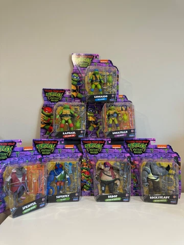 Playmates Teenage MUTANT MAYHEM NINJA Turtles TMNT MOVIE Figures You Choose Cover