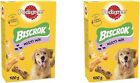 2 Pack Pedigree Biscrok Multi Mix - Dog Treats - Bone-shaped Biscuits - 500 G