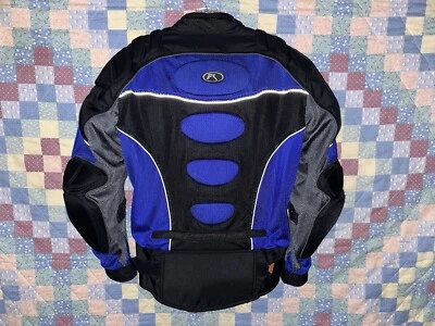 FieldSheer Mesh Motorcycle Jacket Size L  Full Armor Back Shoulders Elbow - Image 1 of 4