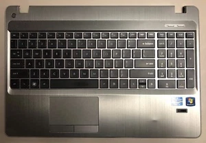 Genuine HP ProBook 4530s OEM Laptop Palm Rest Keyboard Touchpad 646251-001 - Picture 1 of 3