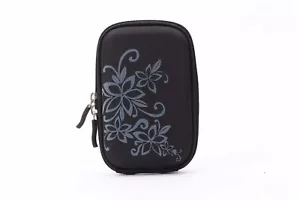 Black Hard EVA camera case for Canon IXUS 285 190 185 Nikon Coolpix A300 - Picture 1 of 5