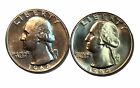 1968 P&D Uncirculated Washington Quarters (2 Coins)