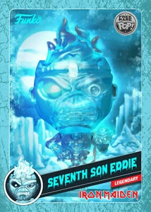 NFT - Funko Iron Maiden Seventh Son Eddie Legendary WAX Blockchain - Mint #559 - Picture 1 of 1