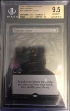 Demonic Tutor - BGS 9.5 GEM MINT - Ultimate Masters Box Topper - MTG -