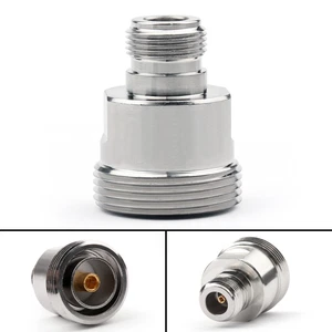 1Stk Adapter 7/16 DIN Female Buchse Jack To N Female RF Connector Straight F/F - Bild 1 von 4