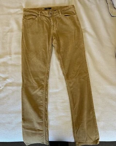 MARCS Fashion Stylish Men’s Corduroy Pants Size 34 Mustard - Picture 1 of 3