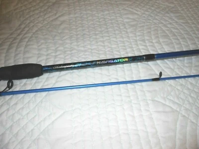 Shakespeare NAVIGATOR NSPR 60 2 M B 6’0” 6-12Lb Line 2 pcs. Spinning Fishing Rod - Image 1 of 4