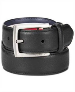 Tommy Hilfiger Big Boys Belt with Striped Lining - Picture 1 of 2
