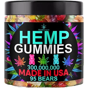 Sleep Gummy Bears Extra-Premium Gummies-Calm, Stress, Relax, Anxiety-Made In USA - Picture 1 of 6