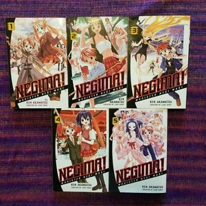 Negima! Magister Negi Magi novela gráfica manga volúmenes 1-5 - Imagen 1 de 2
