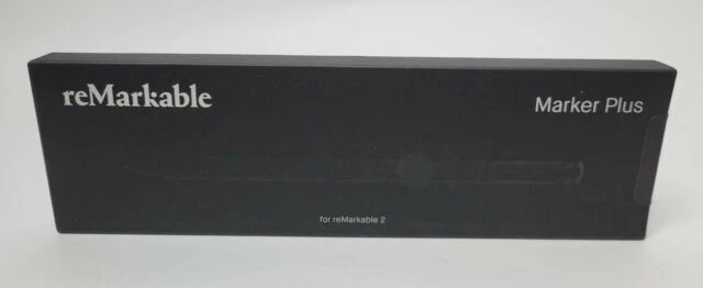 Remarkable Marker Plus Stylus Pen, Black - RM212