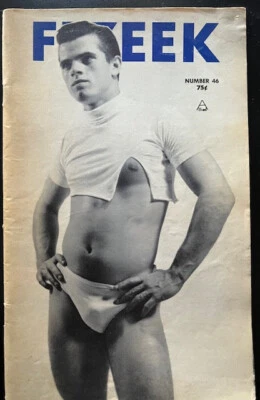 Vintage FIZEEK Homoerotic Male Beefcake Bodybuilding Magazine No. 46 - Image 1 of 4