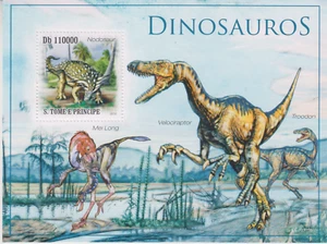 Dinosaurier S.Tome E.Principe Postfrisch 3521 - Bild 1 von 1